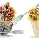 Illustration for article titled Burrito Smackdown: Chipotle Vs. Qdoba